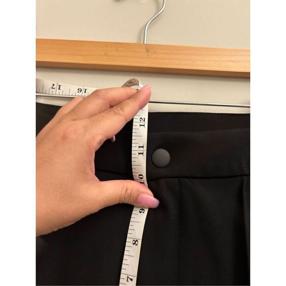 NWT Gap Ponte Flare Slit Pants 8 Tall - Picture 7 of 15